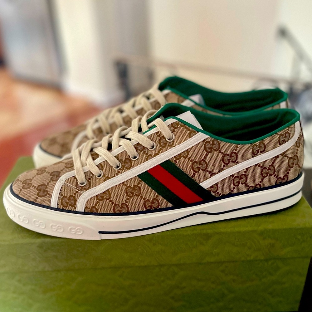 Men's GG Gucci Tennis 1977 Sneaker